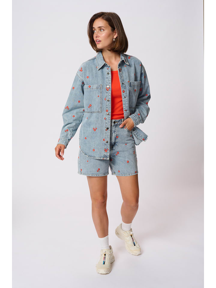 Kaffe Kurtka dżinsowa w kolorze błękitnym rozmiar: 36