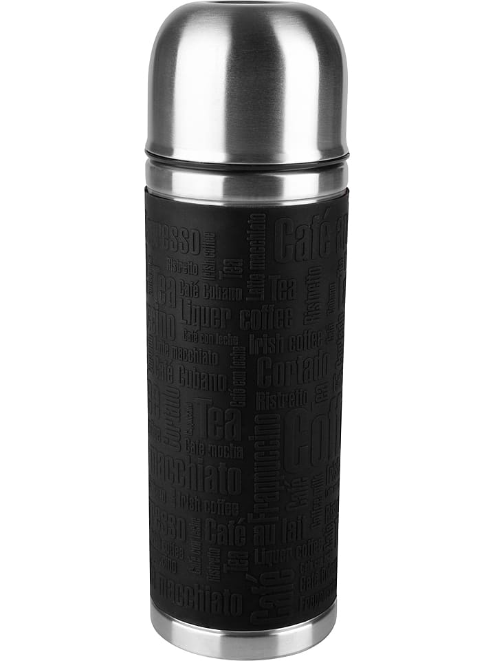 Emsa Kubek termiczny "Senator" w kolorze czarnym - 500 ml rozmiar: onesize