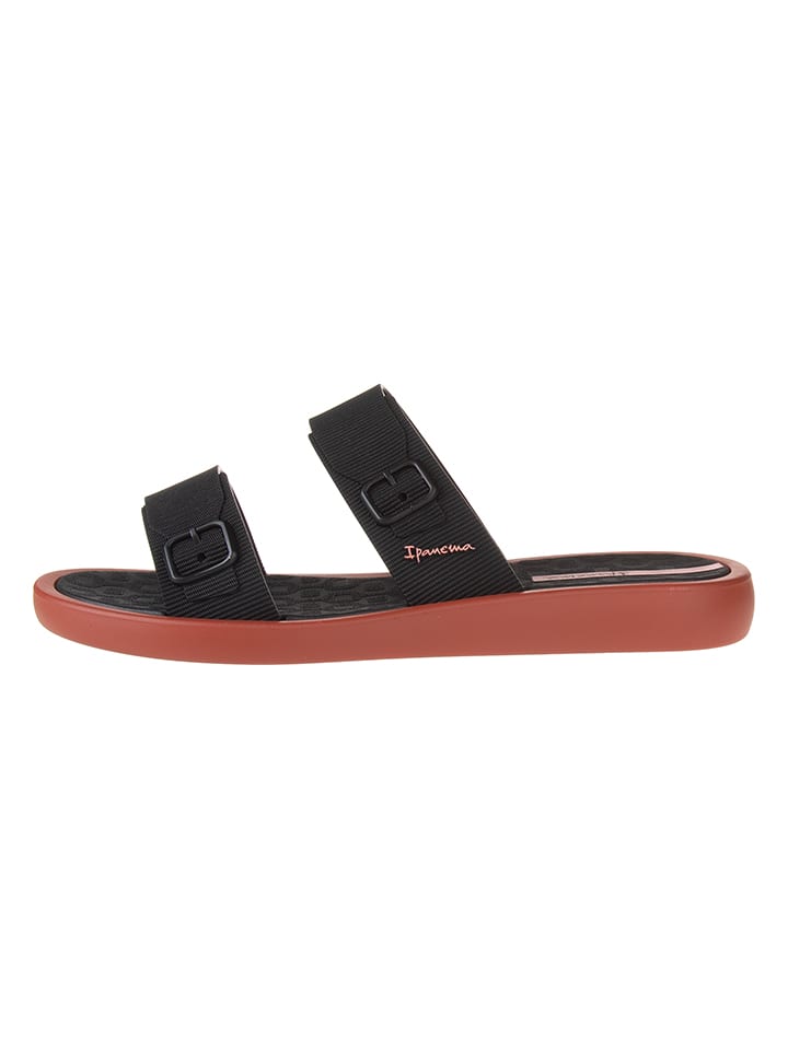 Ipanema Klapki "Nueva" w kolorze jasnobrązowo-czarnym rozmiar: 37