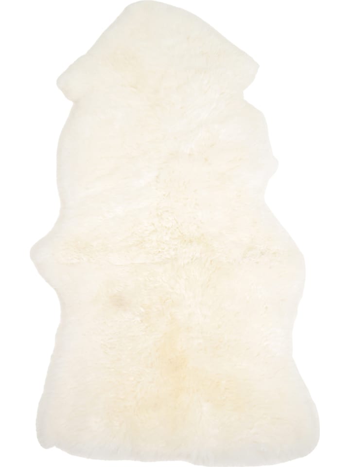 Kaiser Naturfellprodukte Dekoracyjna wyściółka wełniana w kolorze białym rozmiar: 140x60 cm