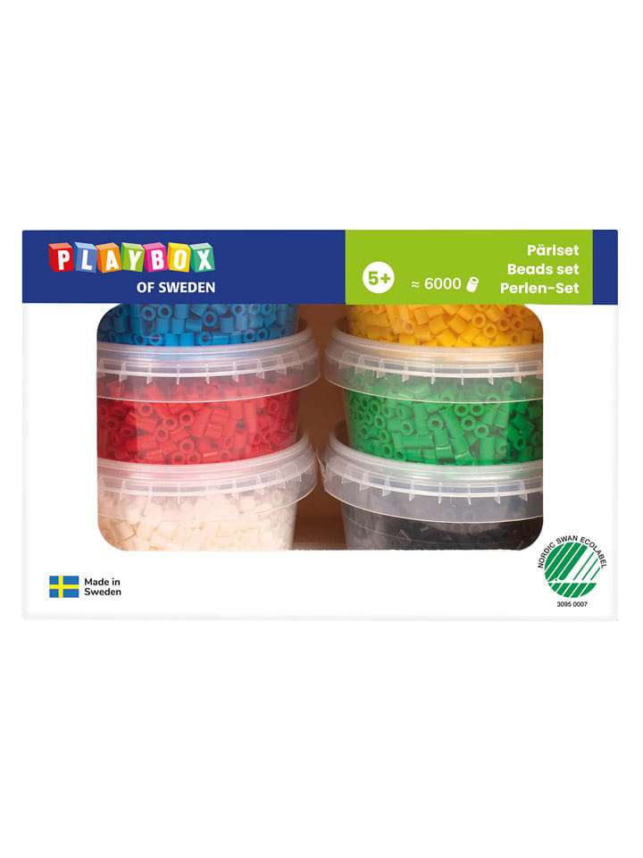 Playbox 6.000-częściowy zestaw koralików do prasowanek - 5+ rozmiar: onesize