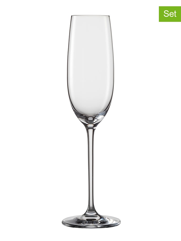 Schott Zwiesel Kieliszki (4 szt.) "Vinos" do szampana - 238 ml rozmiar: onesize