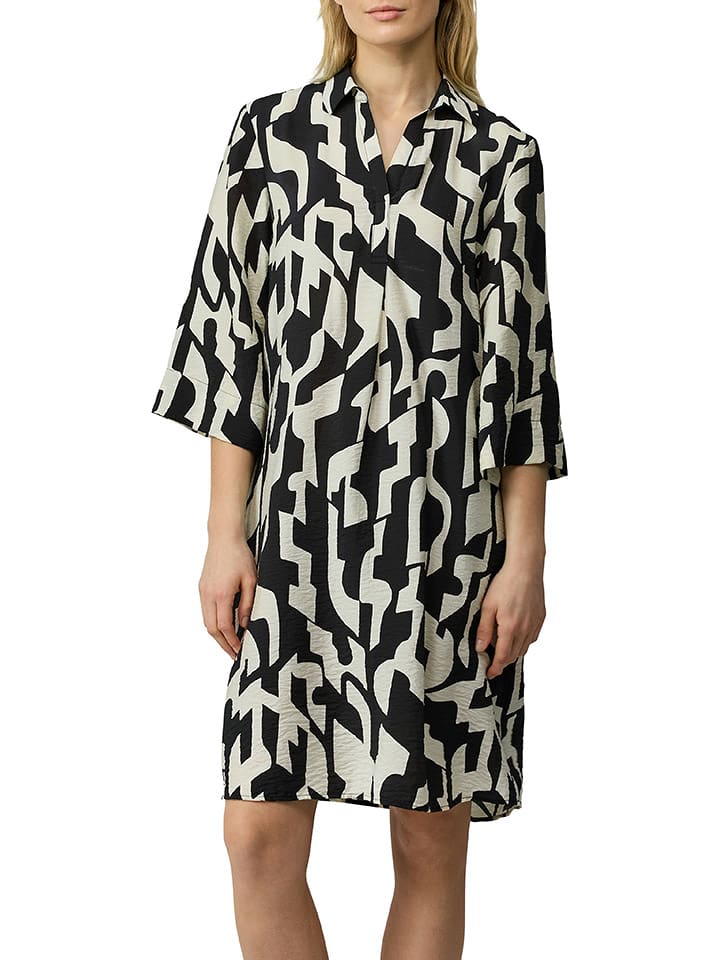 s.Oliver Sukienka w kolorze czarno-beżowym rozmiar: 42