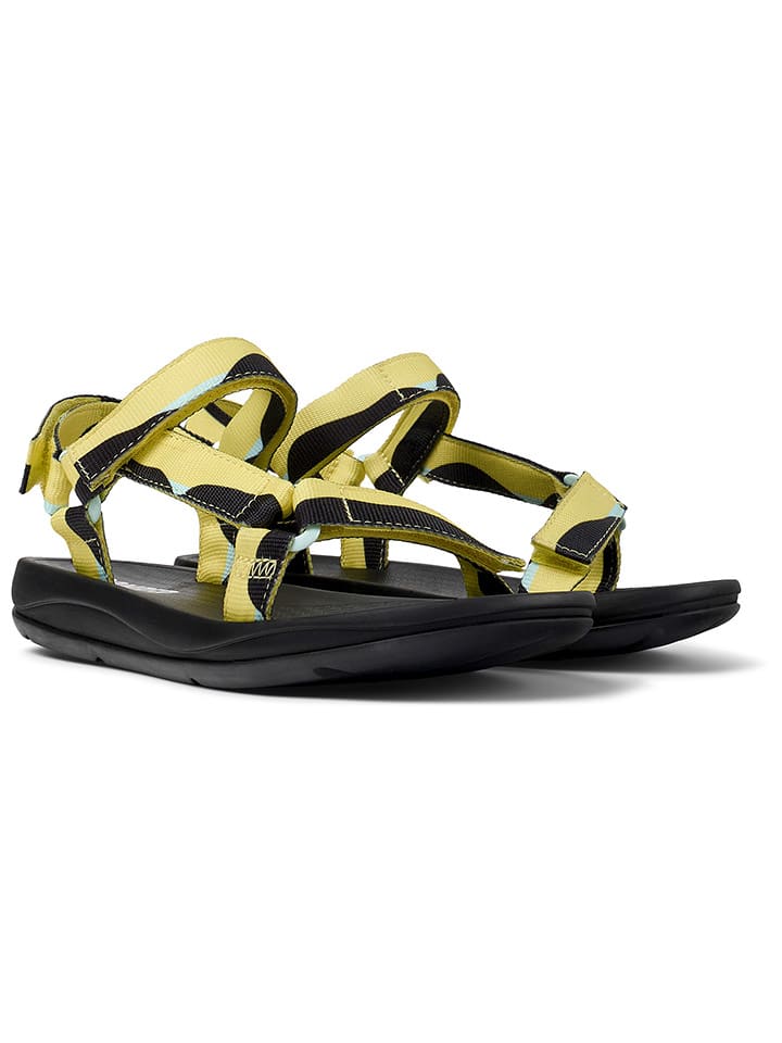 Camper Sandały w kolorze żółto-czarnym rozmiar: 38