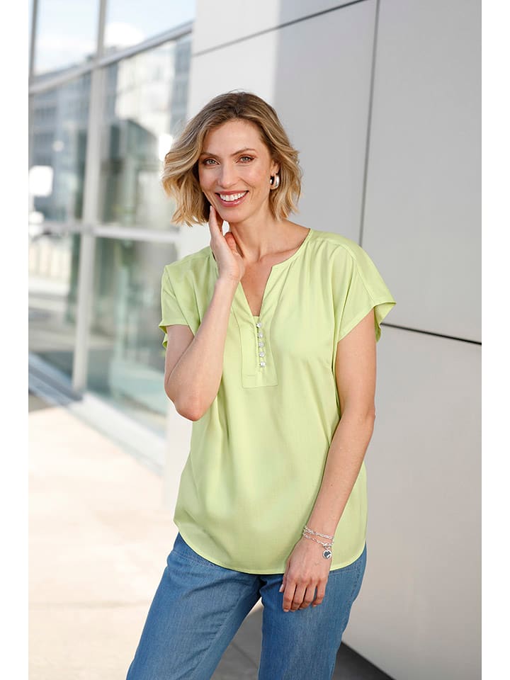 WITT WEIDEN Bluzka w kolorze zielonym rozmiar: 44