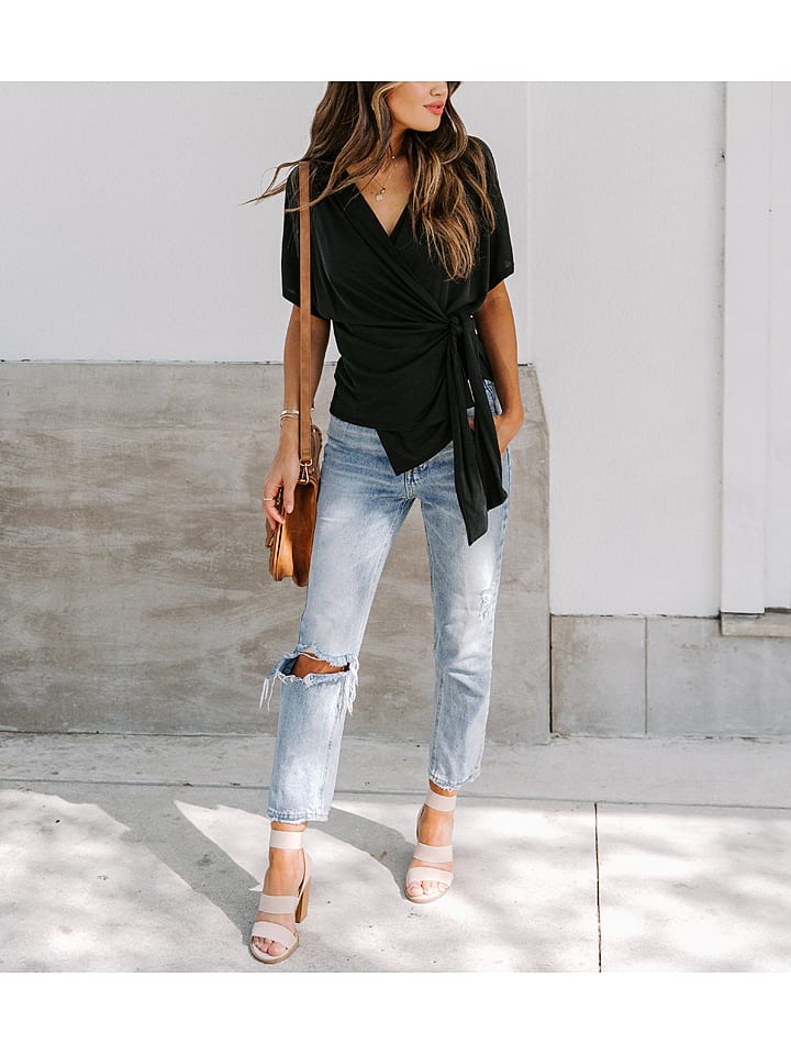 LA Angels Bluzka w kolorze czarnym rozmiar: M