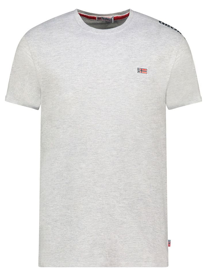 Geographical Norway Koszulka "Jaredo" w kolorze szarym rozmiar: 128