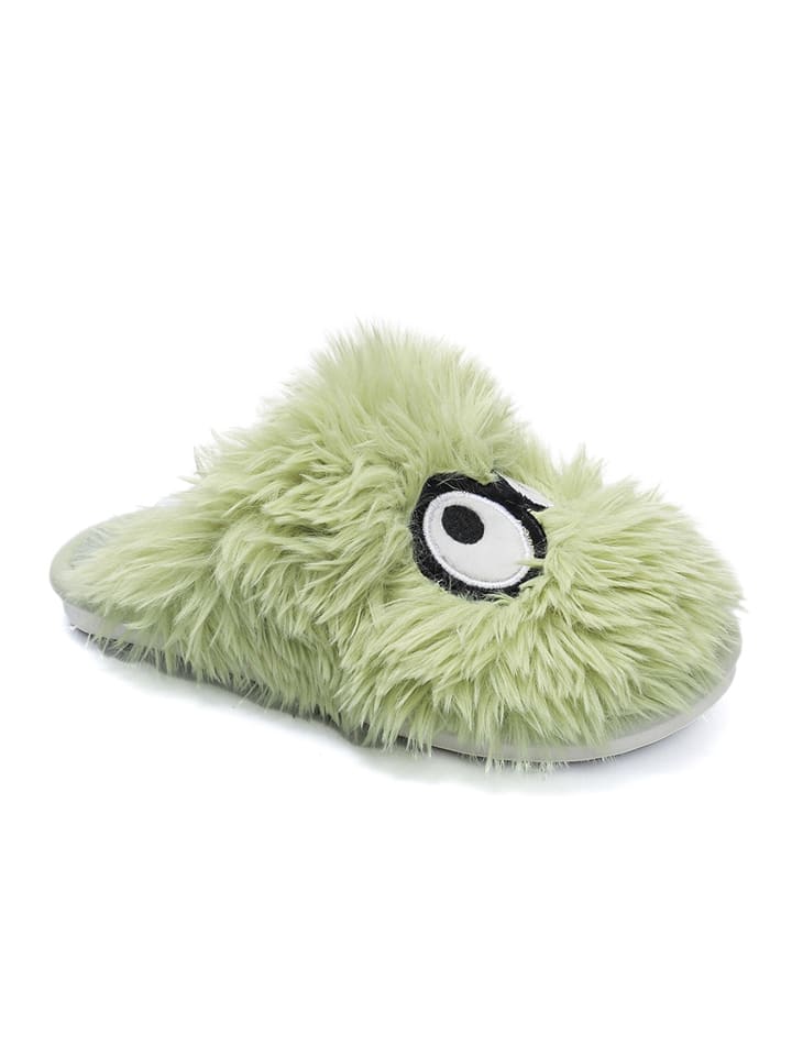 Confly Kapcie w kolorze zielonym rozmiar: 38/39