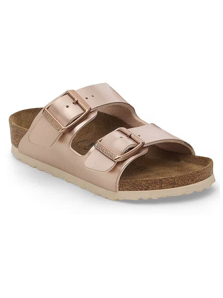 Birkenstock Klapki "Arizona" w kolorze miedzianym rozmiar: 39