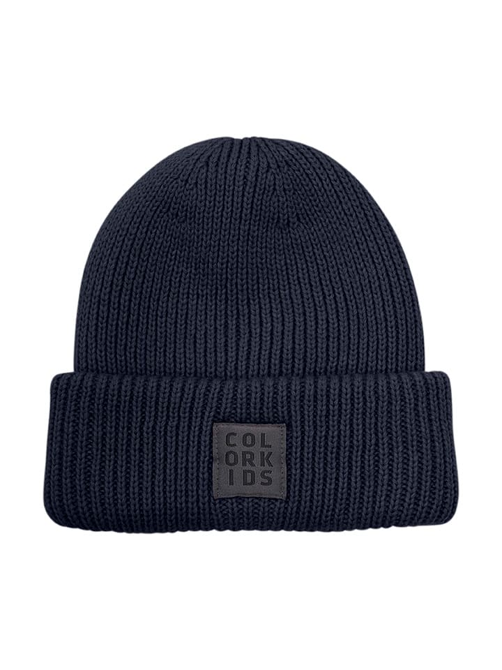 Color Kids Czapka beanie w kolorze granatowym rozmiar: 52 cm