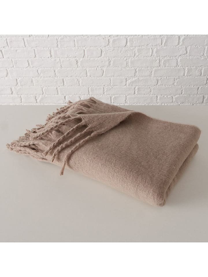 Boltze Koc "Scondi" w kolorze szarobrązowym - 170 x 130 cm rozmiar: onesize