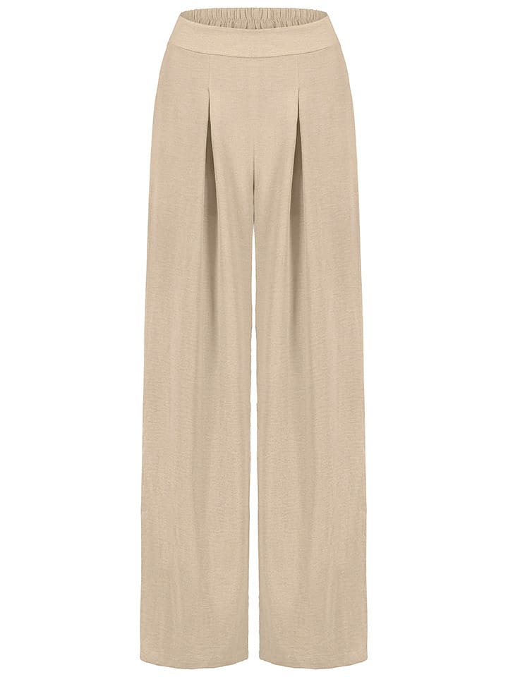 Sublevel Spodnie w kolorze beżowym rozmiar: M/L