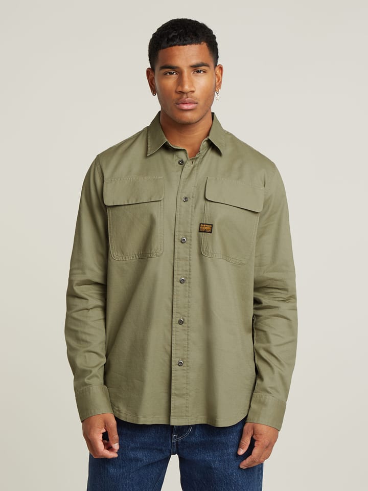 G-Star Koszula - Regular fit - w kolorze khaki rozmiar: L