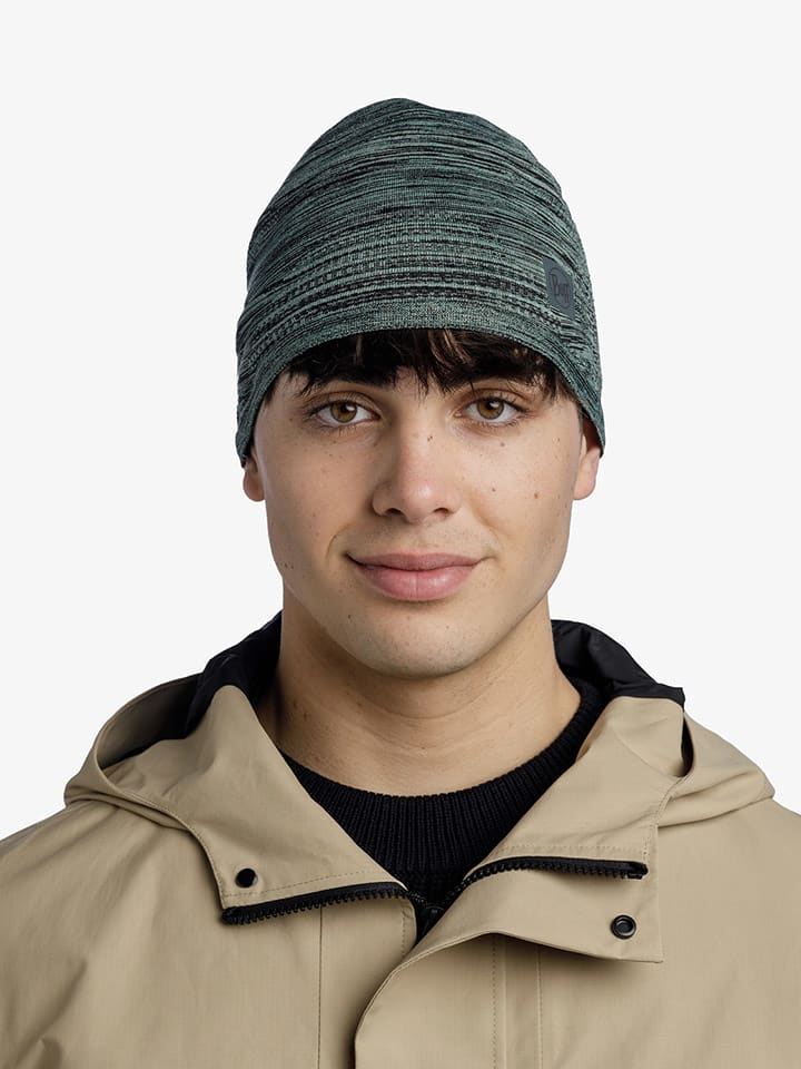 Buff Czapka "Dryflx" w kolorze zielonym rozmiar: onesize