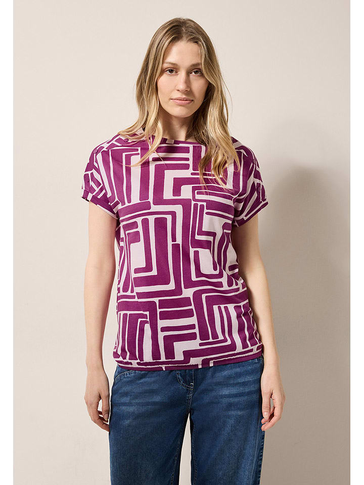 Cecil Koszulka w kolorze fioletowym rozmiar: XXL