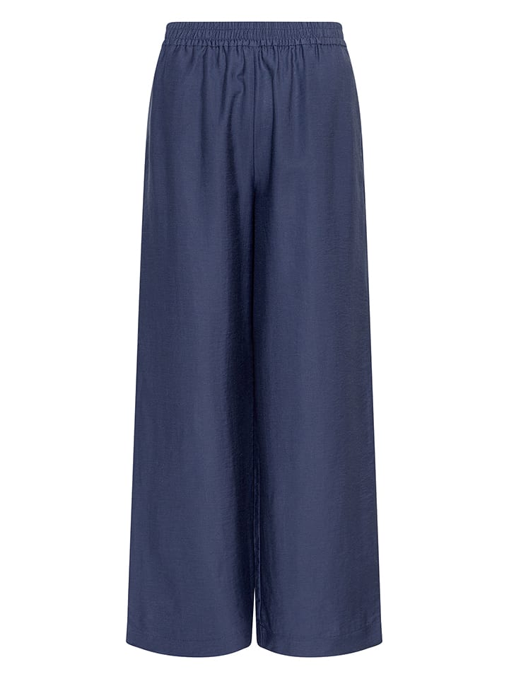 MOSS COPENHAGEN Spodnie w kolorze granatowym rozmiar: XL