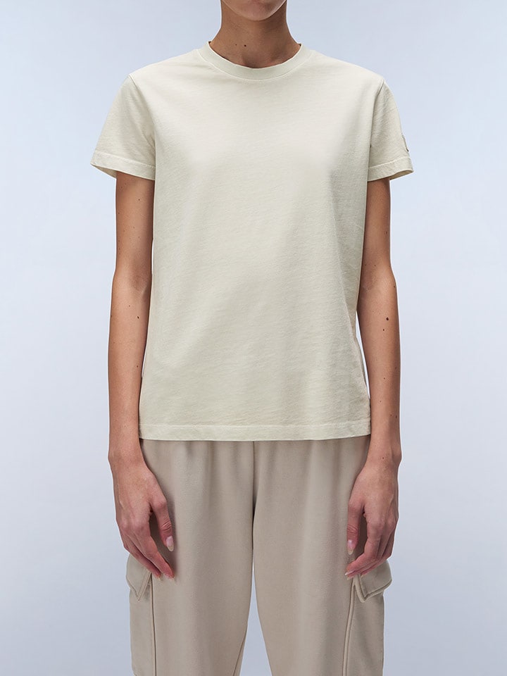 Napapijri Koszulka w kolorze kremowym rozmiar: XS