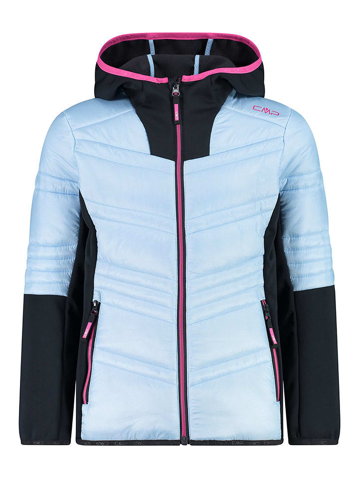 CMP Kurtka hybrydowa w kolorze błękitno-czarnym rozmiar: 128