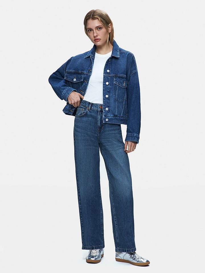 LTB Kurtka dżinsowa "Celia" w kolorze niebieskim rozmiar: M