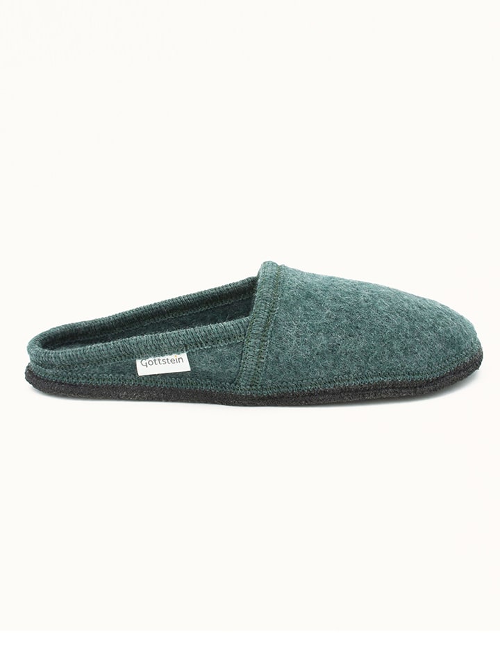 kitz pichler Kapcie "Villach" w kolorze zielonym rozmiar: 41