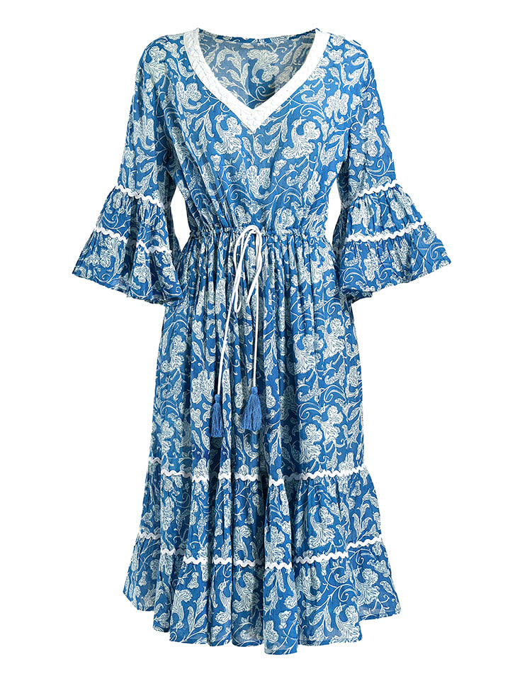 BLE Sukienka w kolorze niebieskim rozmiar: onesize