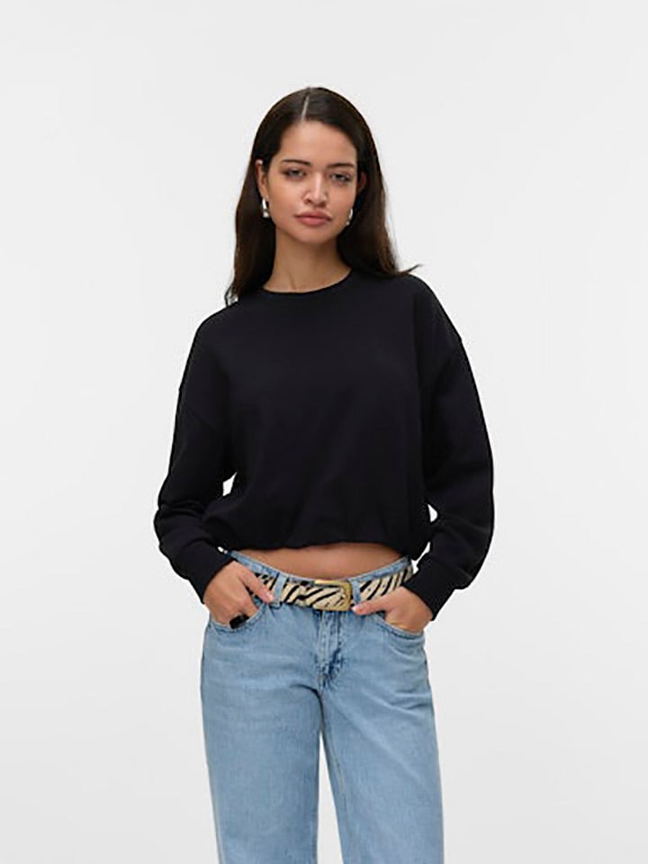Vero Moda Bluza w kolorze czarnym rozmiar: L