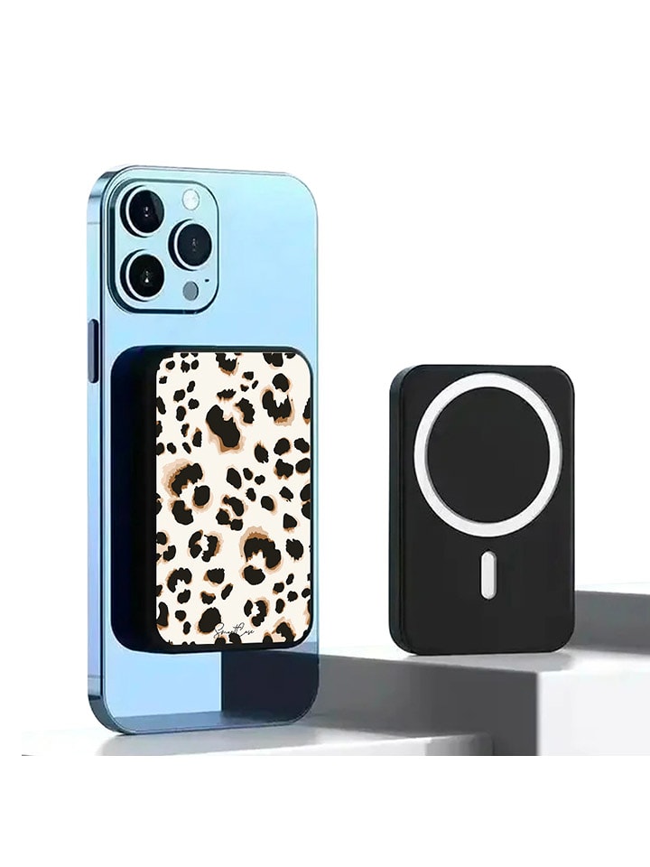 SmartCase Powerbank w kolorze czarno-beżowym - 10.000 mAh rozmiar: onesize