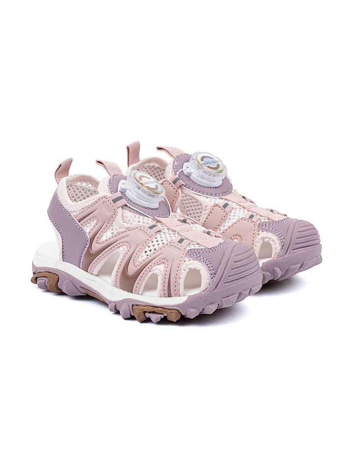 mikk-line Półsandały w kolorze fioletowo-jasnoróżowym rozmiar: 33