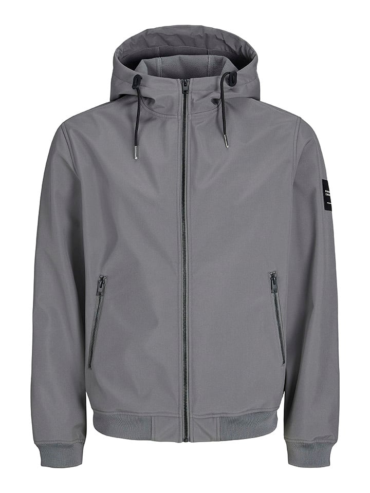 Jack & Jones Kurtka przejściowa w kolorze szarym rozmiar: S