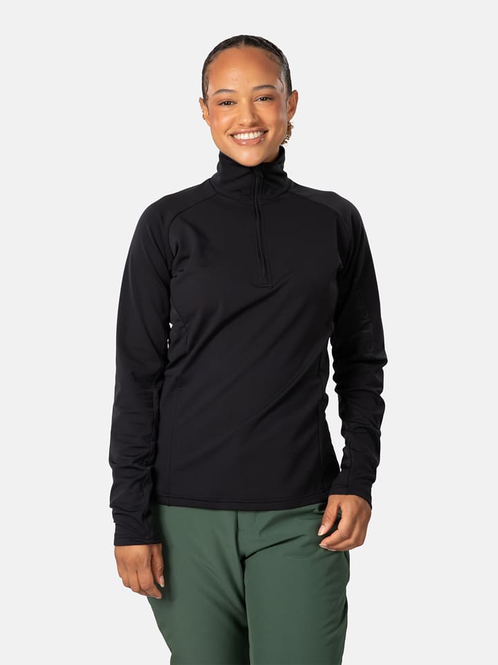 KARI TRAA Bluza polarowa "Evelyn" w kolorze czarnym rozmiar: M