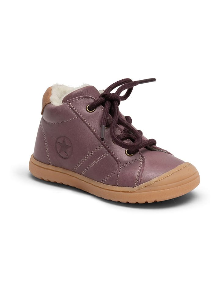 bisgaard Skórzane buty w kolorze lawendowym do nauki chodzenia rozmiar: 25