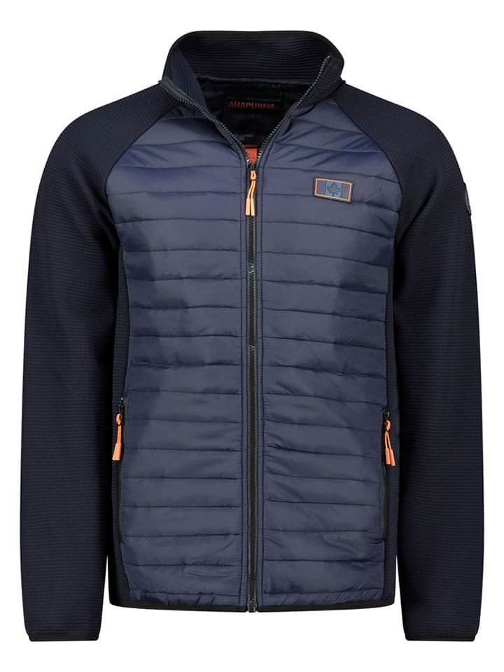 ANAPURNA Kurtka hybydrowa "Traboulana" w kolorze granatowym rozmiar: M