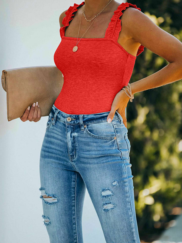 Milan Kiss Top w kolorze koralowym rozmiar: XL