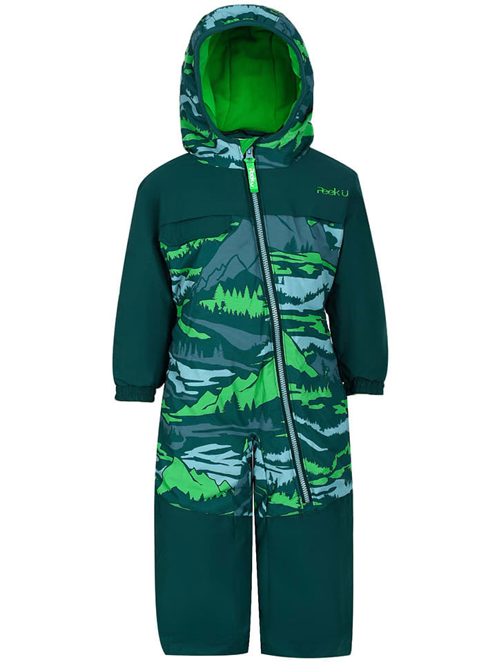 Peek U Kombinezon zimowy "Maccoy" w kolorze zielonym rozmiar: 86