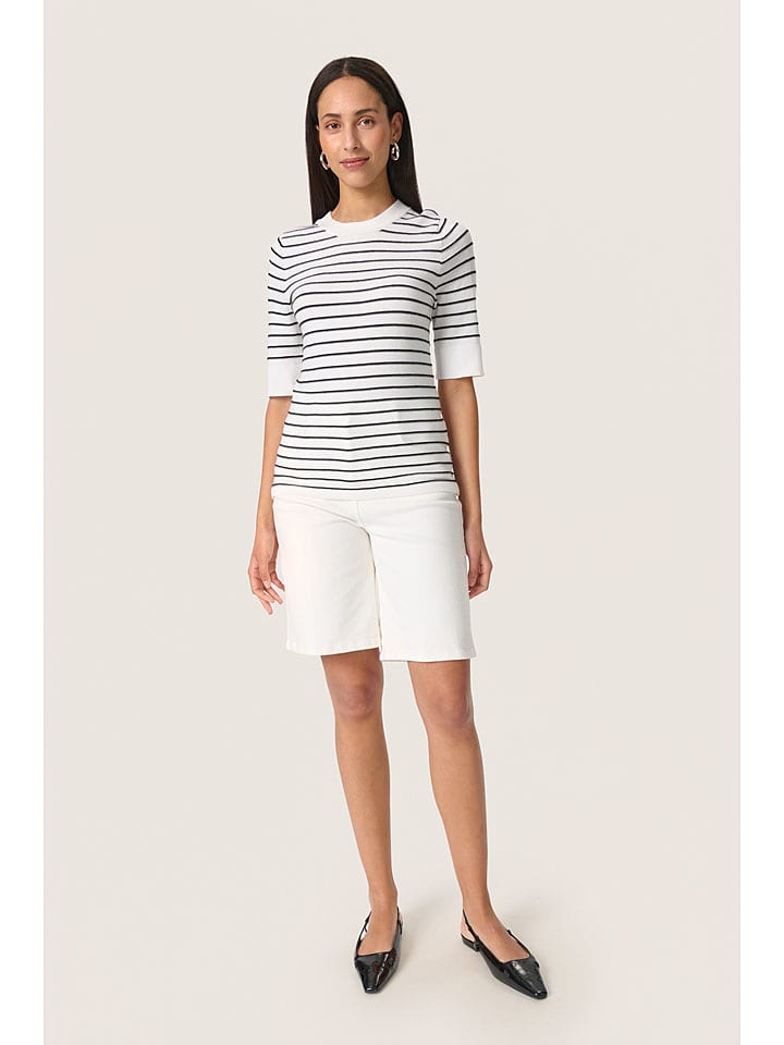 Soaked in Luxury Sweter w kolorze kremowym rozmiar: XL