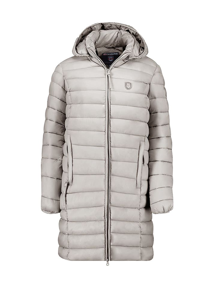 Canadian Peak Płaszcz pikowany "Akitaleak" w kolorze szarym rozmiar: XXL