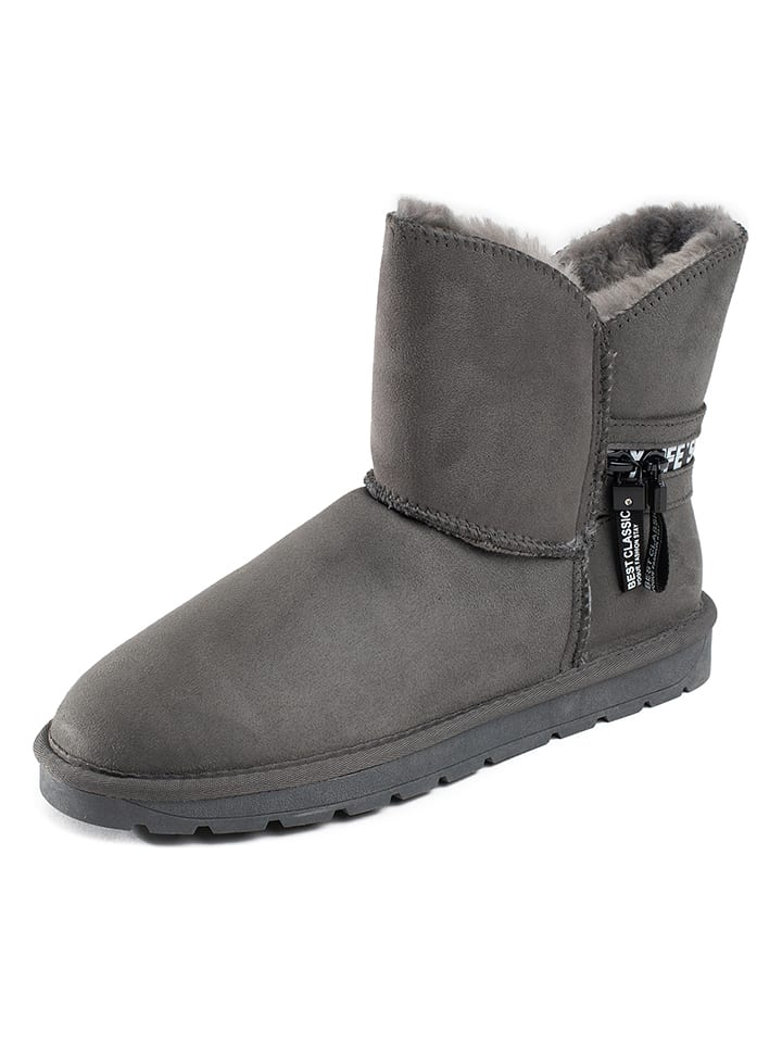 ISLAND BOOT Botki zimowe "Zak" w kolorze szarym rozmiar: 39