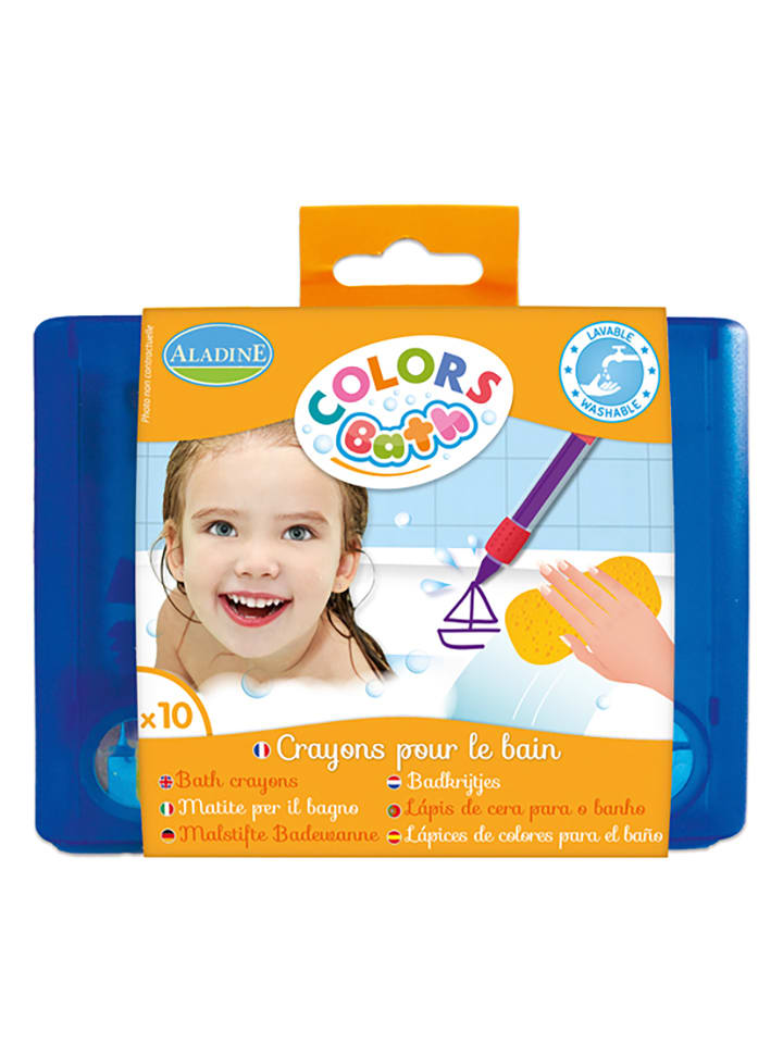 Aladine Pisaki (10 szt.) do malowania w wannie - 3+ rozmiar: onesize