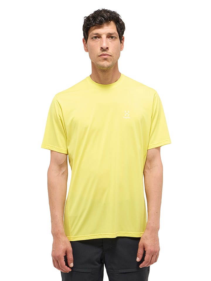 Haglöfs Koszulka turystyczna "Ridge" w kolorze żółtym rozmiar: XL