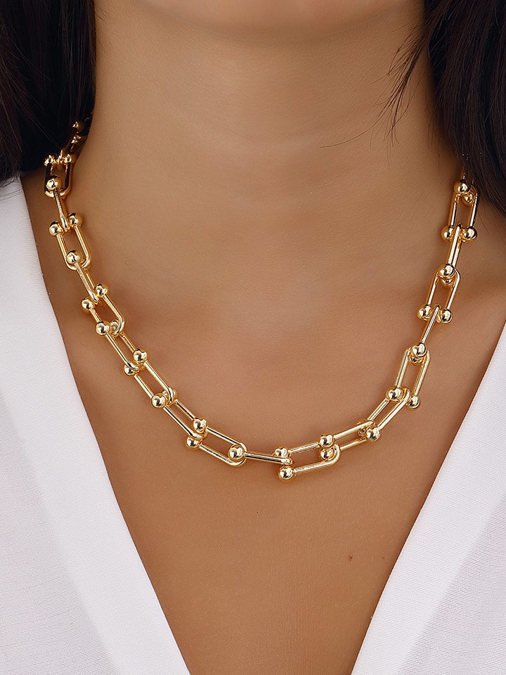 Nakkash Pozłacany naszyjnik rozmiar: onesize