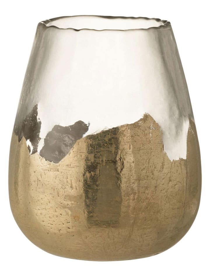 J Line Świecznik w kolorze złotym - wys. 31 x Ø 26 cm rozmiar: onesize