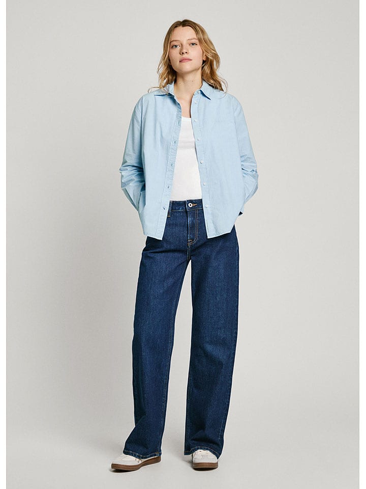 Pepe Jeans Koszula "Bego" w kolorze błękitnym rozmiar: M