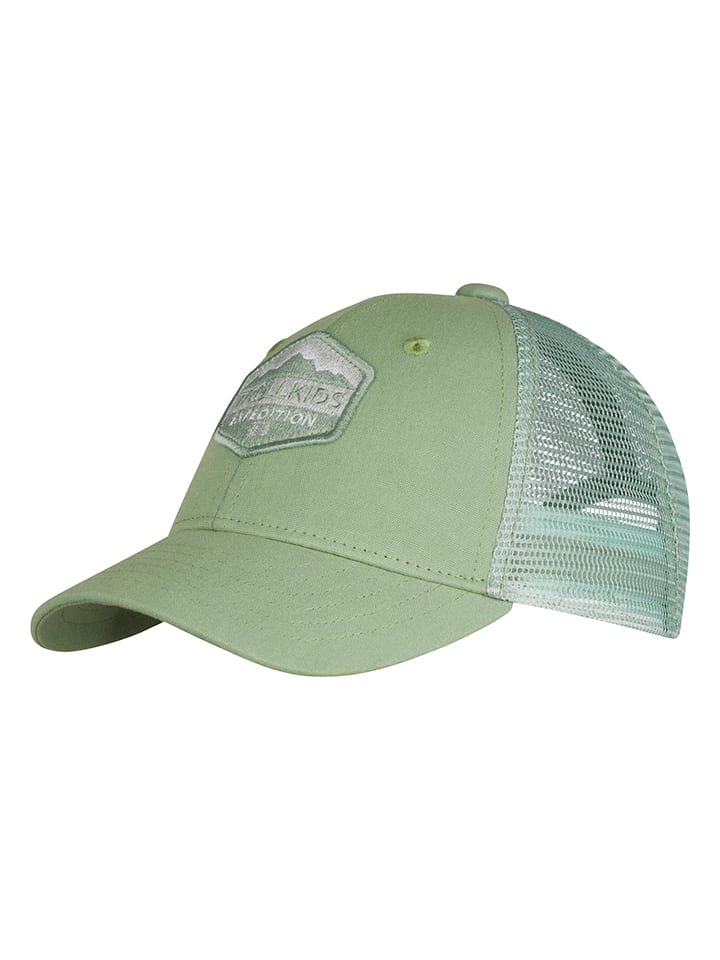 Trollkids Czapka "Femund" w kolorze zielonym rozmiar: 52-56 cm