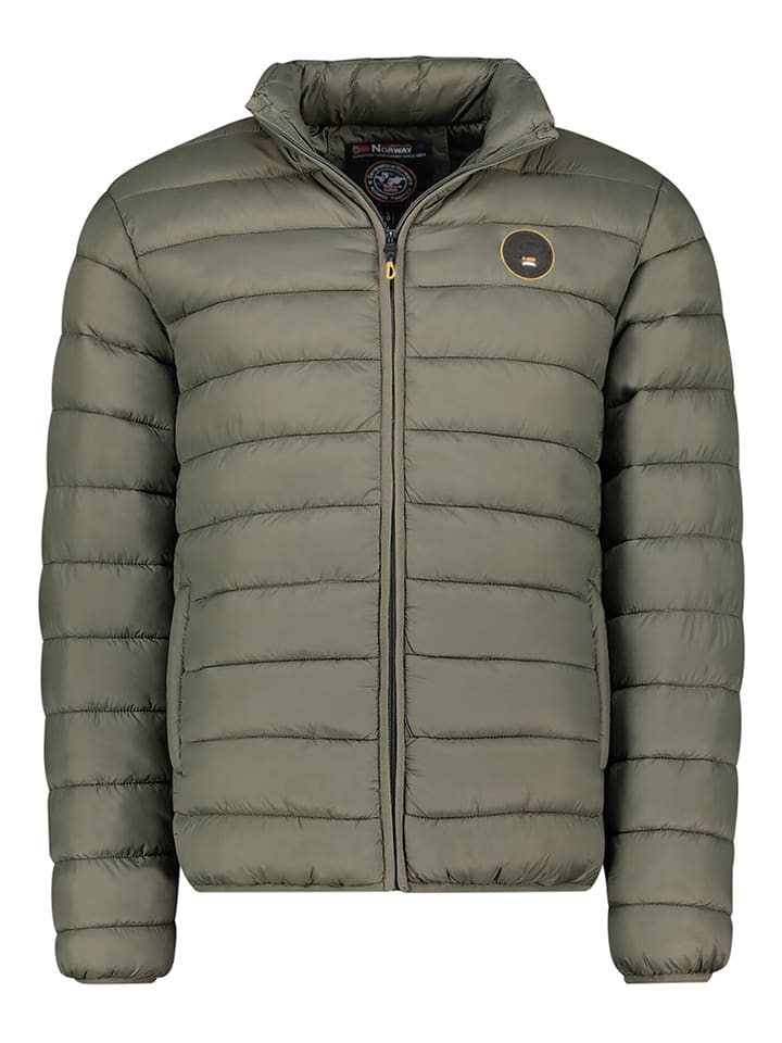 Geographical Norway Kurtka pikowana "Amigomap" w kolorze khaki rozmiar: XXL