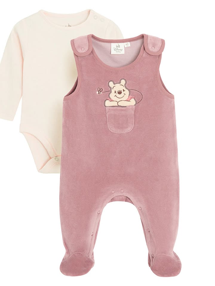 COOL CLUB 2-częściowy zestaw w kolorze kremowo-jasnoróżowym rozmiar: 56