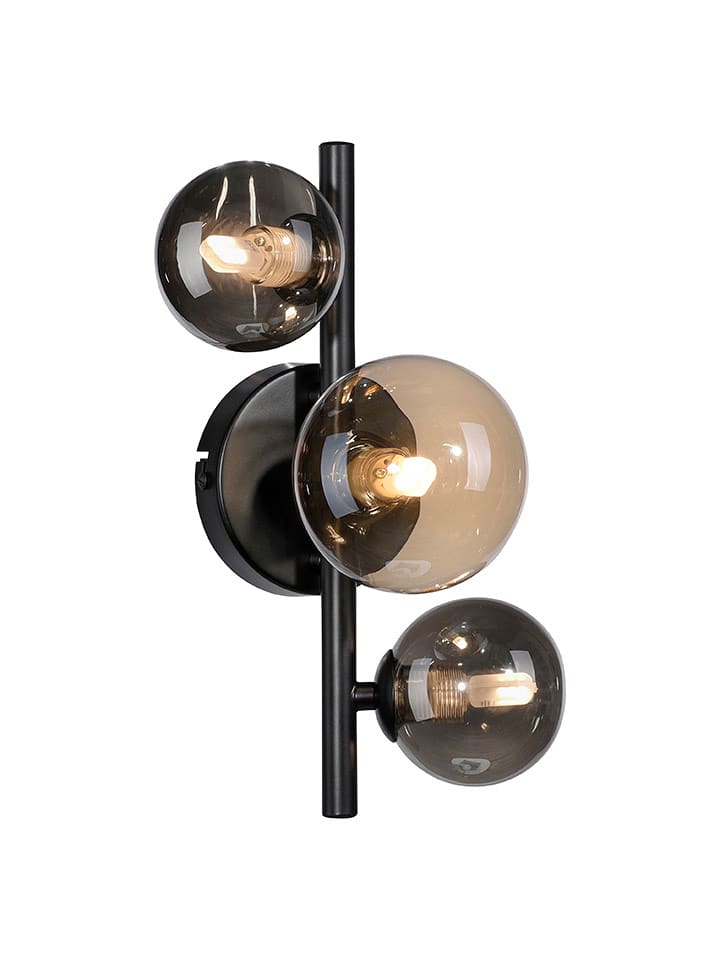 Paul Neuhaus Lampa ścienna LED w kolorze czarnym - 20 x 28,5 cm rozmiar: onesize