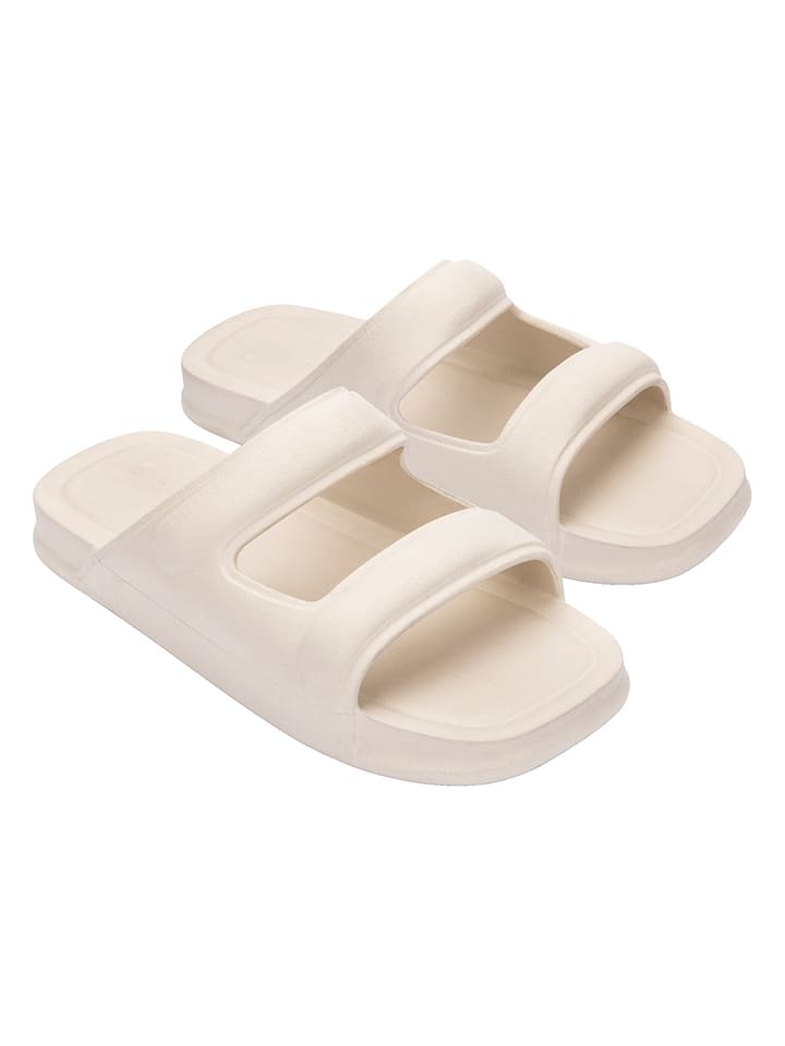 Melissa Klapki w kolorze kremowym rozmiar: 43