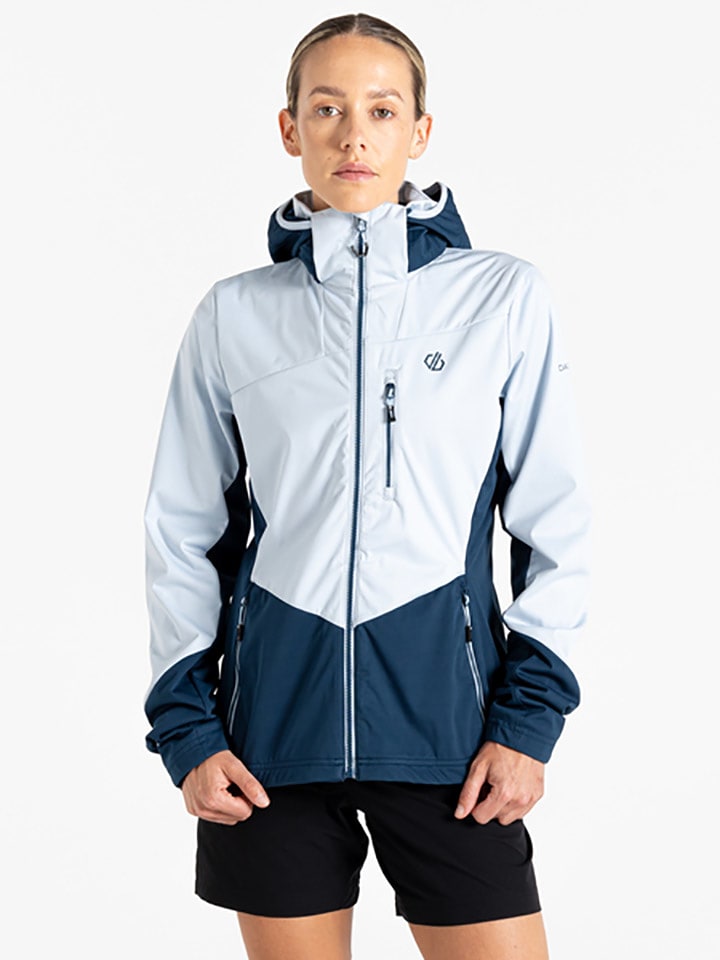 Dare 2b Kurtka softshellowa "Lexan II" w kolorze biało-niebieskim rozmiar: 44