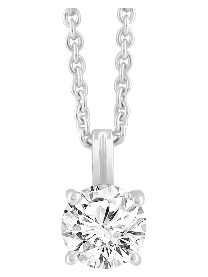 Diamonds lab grown Złota zawieszka z diamentem rozmiar: onesize