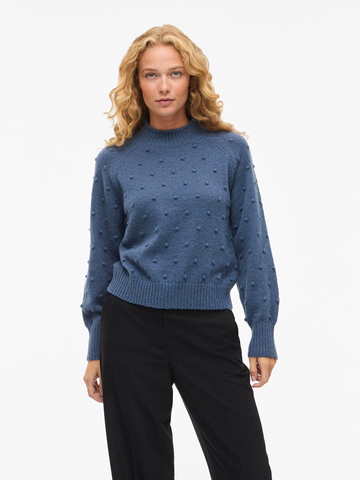 Vila Sweter "Vitulio" w kolorze niebieskim rozmiar: L